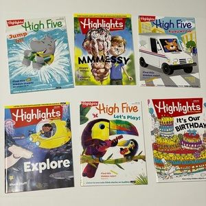 Highlights Magazine 2021 New Unused - Lot Of 6